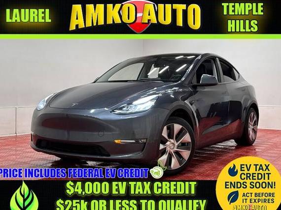 TESLA MODEL Y 2021 5YJYGDEE4MF262167 image